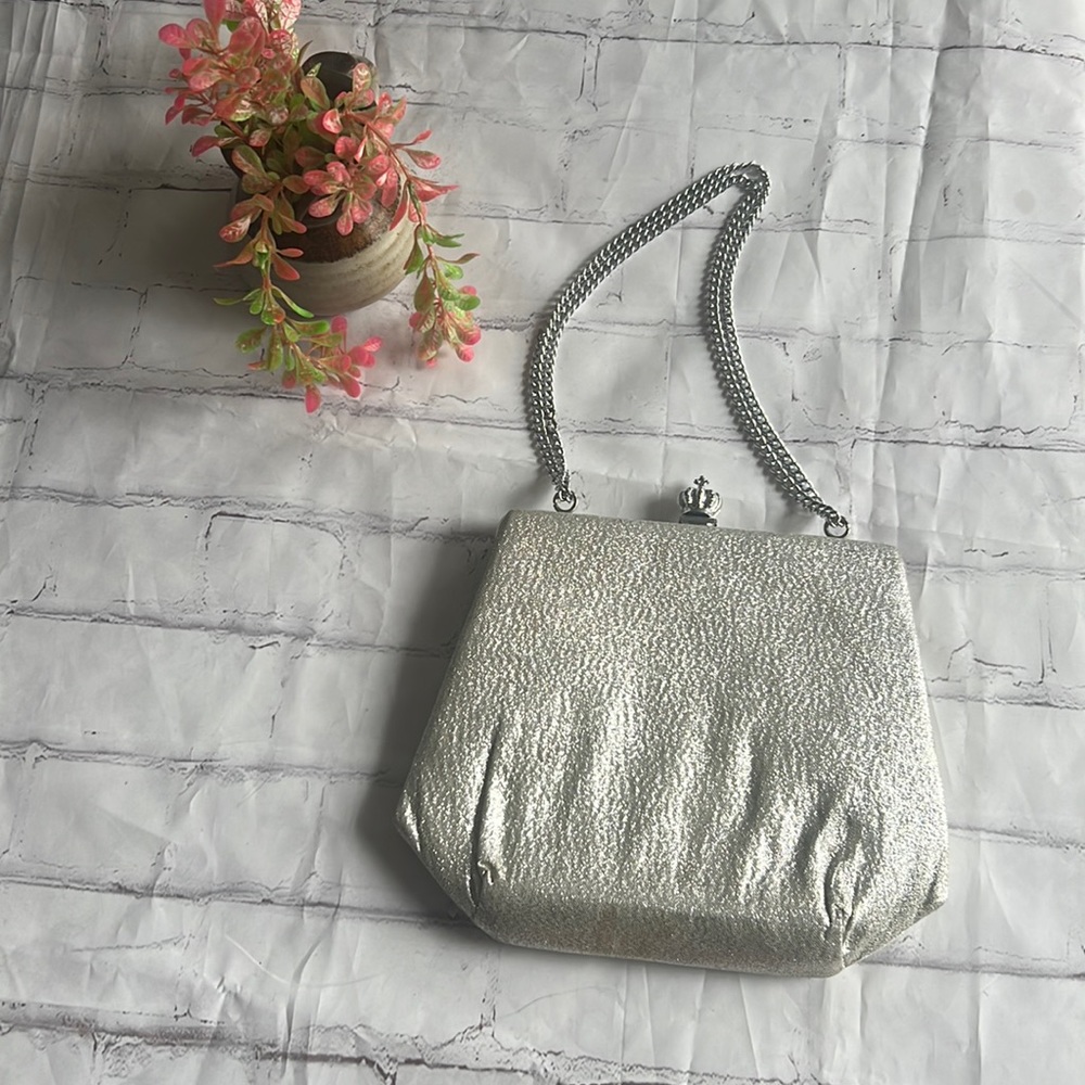 Vintage shimmery mini handbag